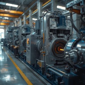 دستگاه های اکسترودر در کارخانه
